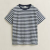 T-shirt w paski z herbem