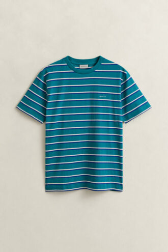 T-shirt w wąskie paski