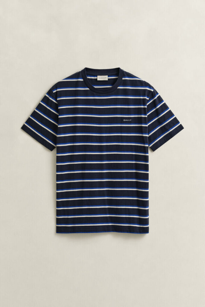 T-shirt w wąskie paski