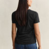 T-shirt z dekoltem w serek i herbem