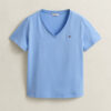 T-shirt z dekoltem w serek i herbem