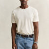 T-shirt z dzianiny interlock