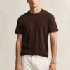 T-shirt z dzianiny interlock