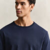 T-shirt z dzianiny interlock