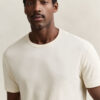 T-shirt z dzianiny interlock