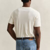 T-shirt z dzianiny interlock