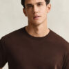 T-shirt z dzianiny interlock