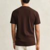 T-shirt z dzianiny interlock