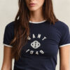 T-shirt z kontrastowymi wstawkami