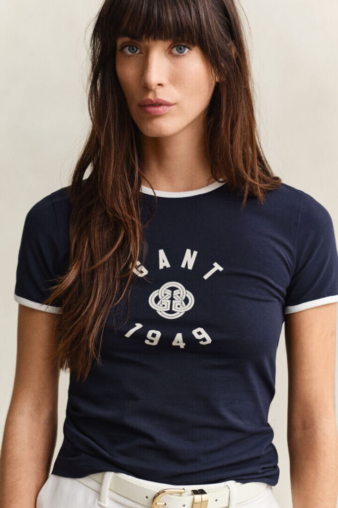 T-shirt z kontrastowymi wstawkami