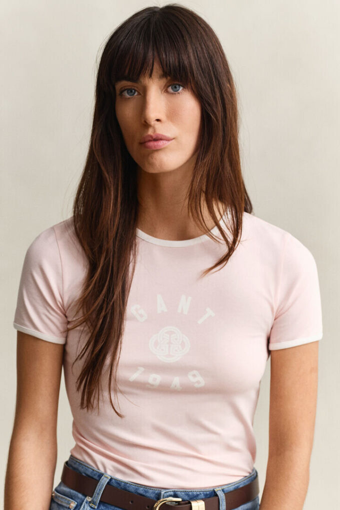 T-shirt z kontrastowymi wstawkami