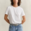 T-shirt z logo w tym samym odcieniu