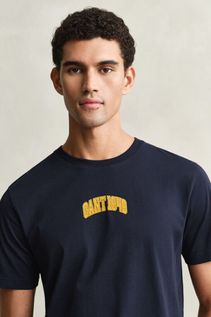 T-shirt z nadrukiem GANT 1949