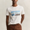 T-shirt z nadrukiem krajobrazu