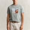 T-shirt z nadrukiem krajobrazu