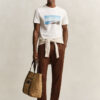T-shirt z nadrukiem krajobrazu