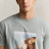 T-shirt z nadrukiem krajobrazu