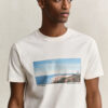 T-shirt z nadrukiem krajobrazu