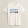 T-shirt z nadrukiem krajobrazu