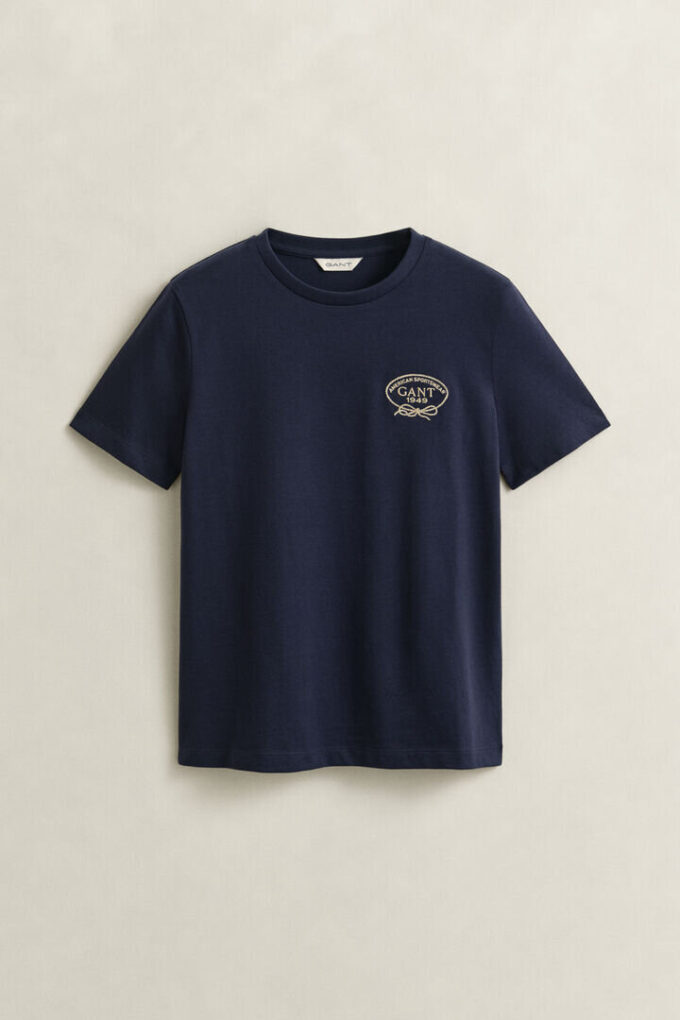 T-shirt z nadrukiem liny