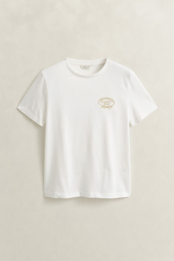 T-shirt z nadrukiem liny