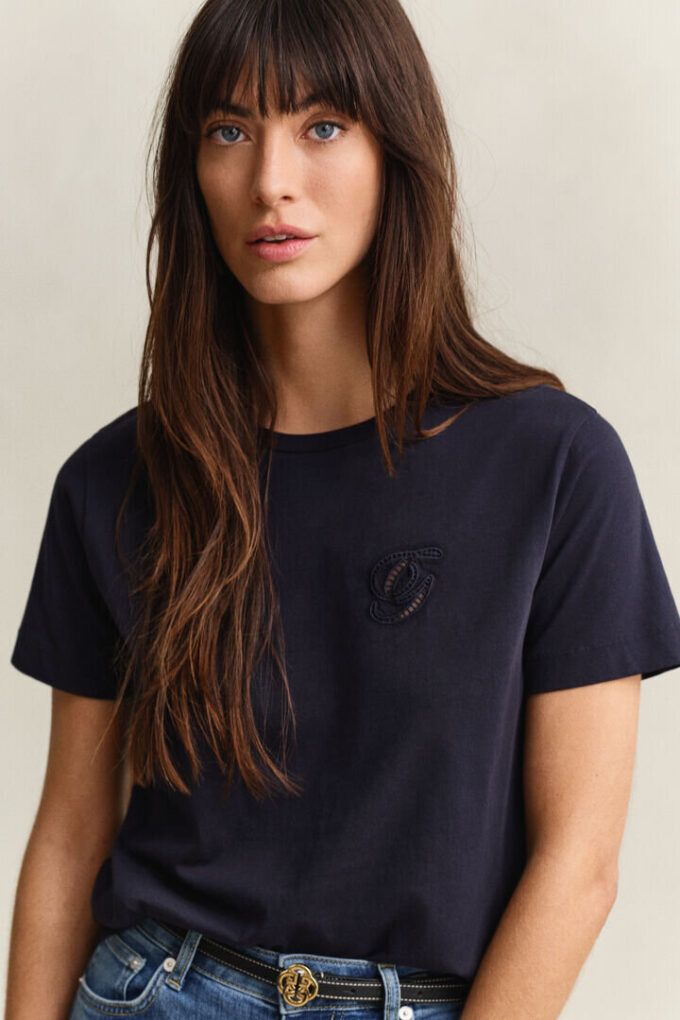 T-shirt z napisem