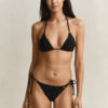 Wyściełany stanik bikini w kształcie trójkąta