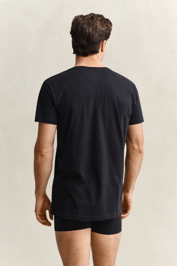 Zestaw 2 T-shirtów z dekoltem w serek